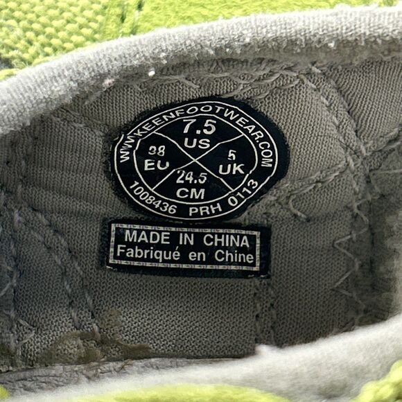 Keen 7.5 Women's Newport H2 Green Gray Outdoor Waterproof Hiking Sandals - Picture 5 of 6